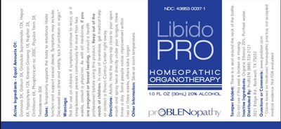 1.0 Fl Oz Bottle Label (Libidopro   1.0 Fl Oz Bottle Label)